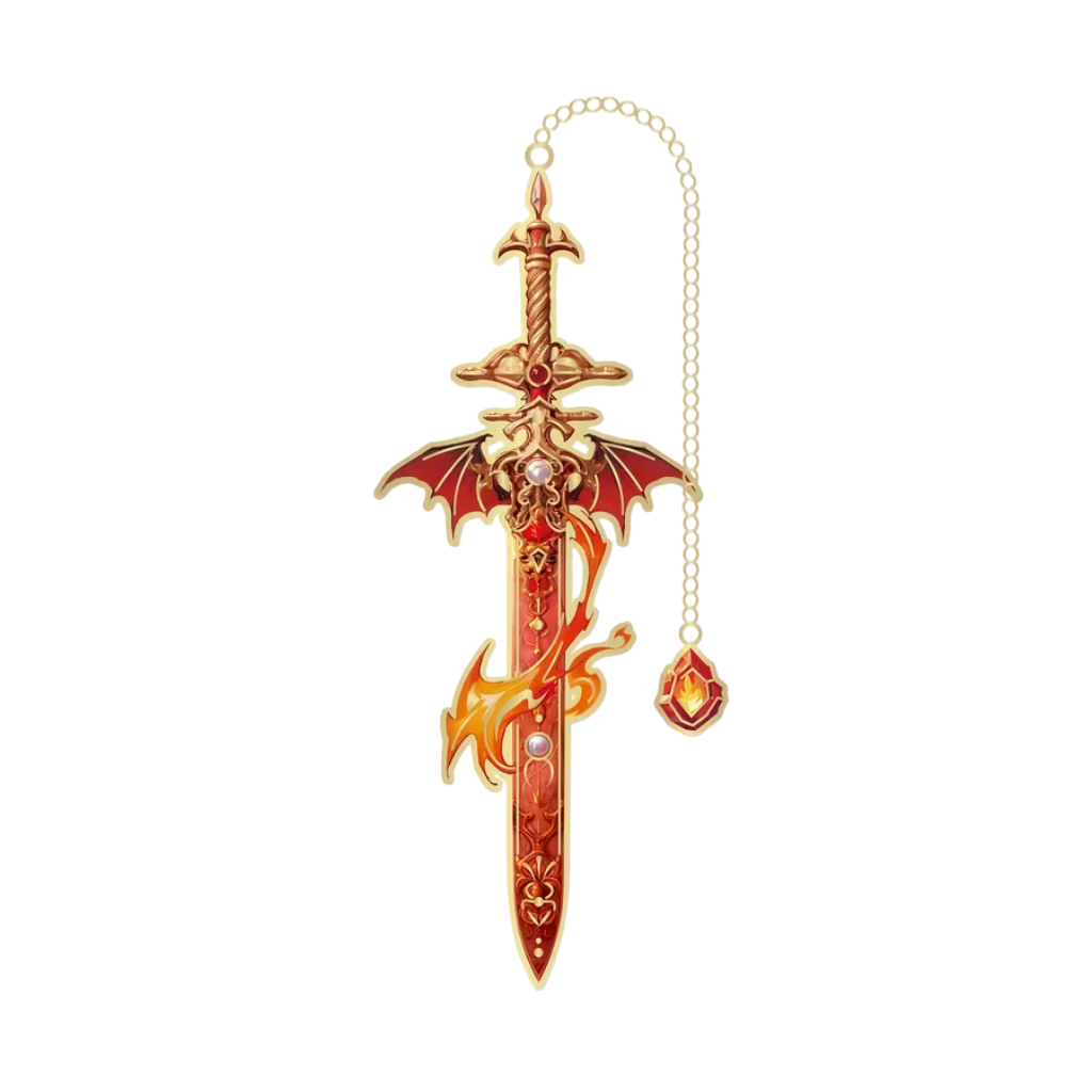 sword fantasy bookmark for fantasy reader