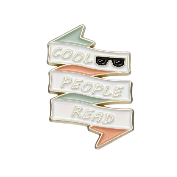 cool people read bookish pin for reading lovers