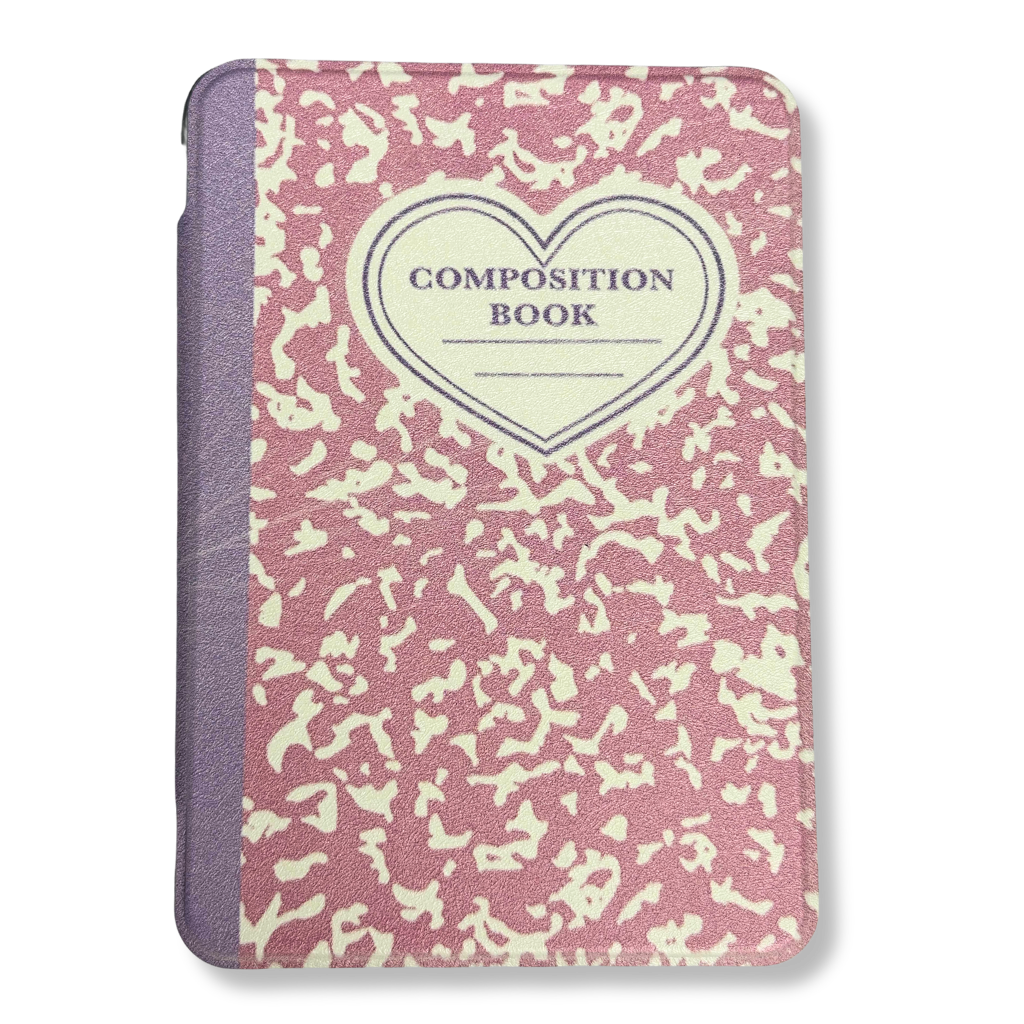 Composition Kindle Case – Pink Edition (Kindle Basic 11th Gen)