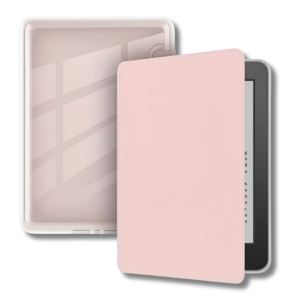 Blush Rose Kindle Basic 11th Gen Flip Case