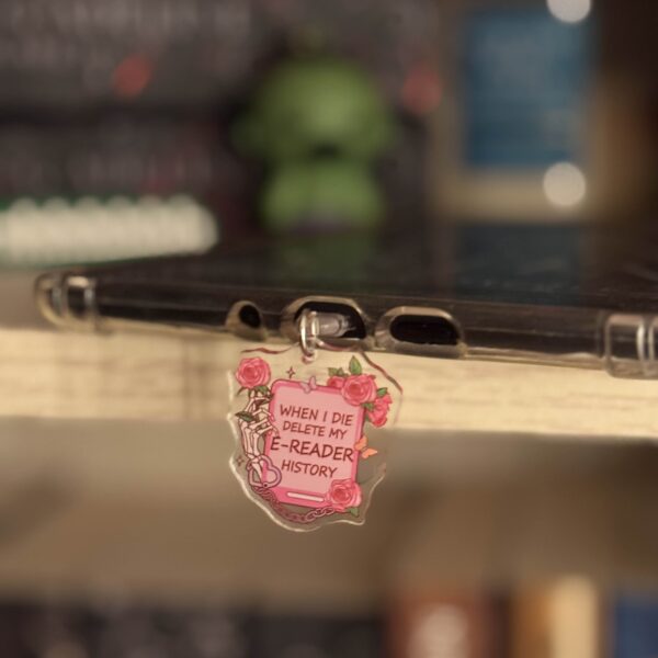 when i die delete my kindle history acrylic dust plug usb-c