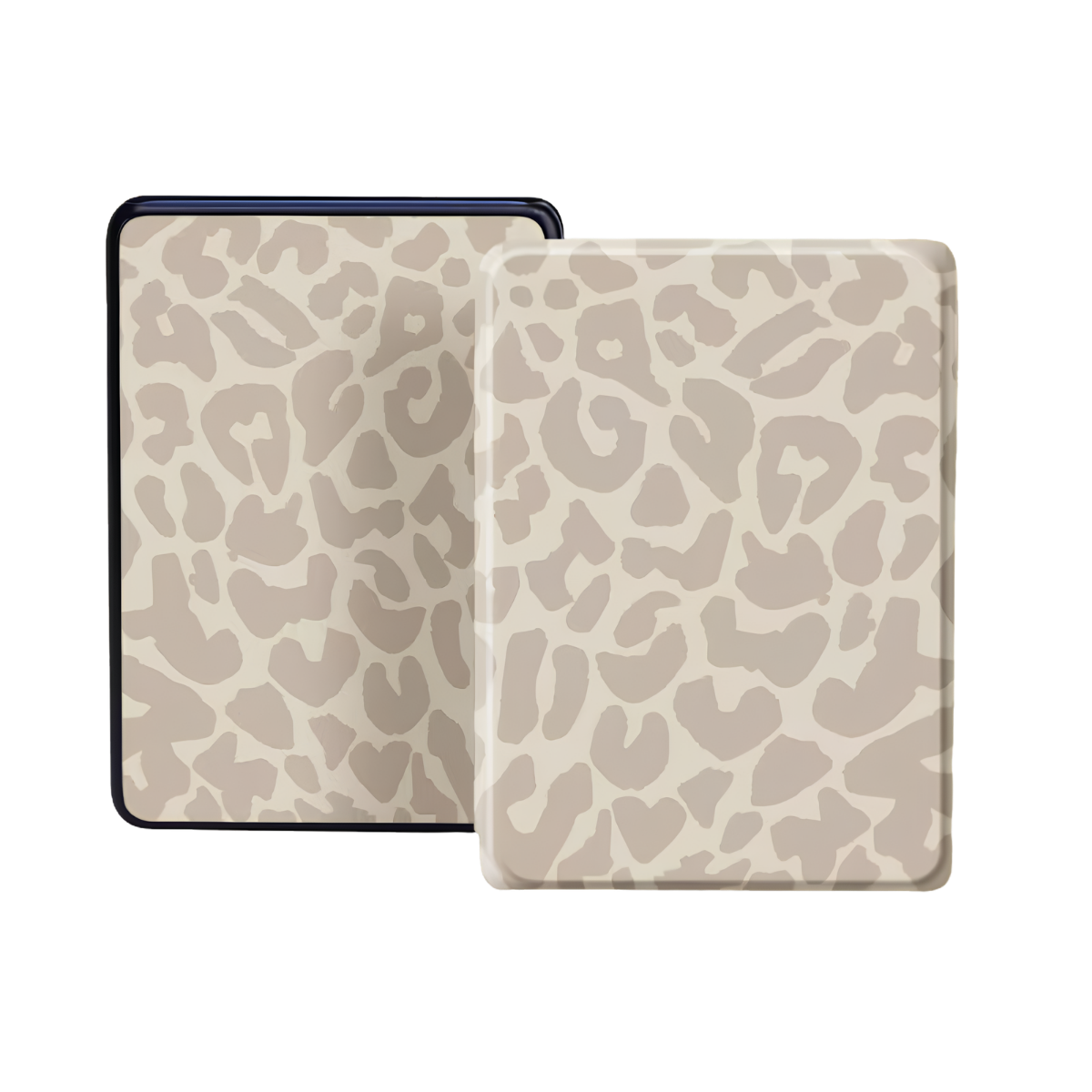 3 Beige Leopard Print Kindle 11th gen Cover