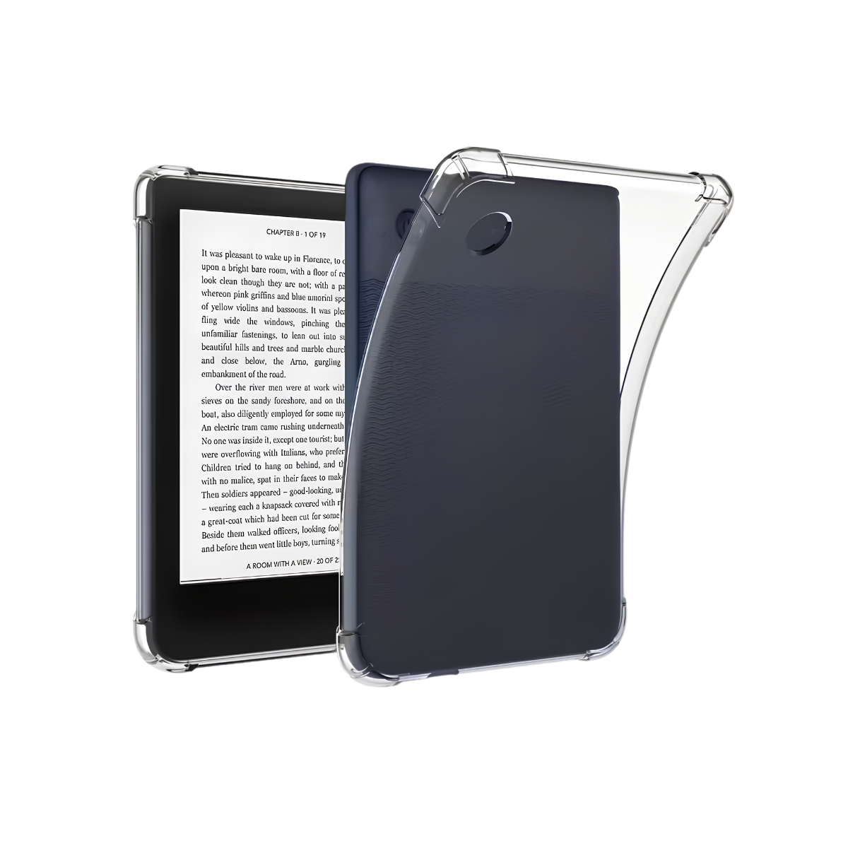 5 Transparent Kobo Clara Protective Cover