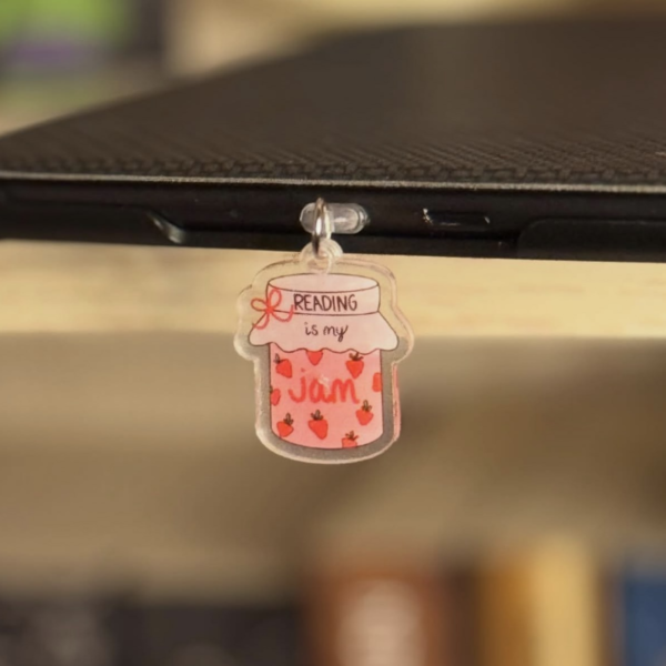 Strawberry Jam Bookish Dust Plug