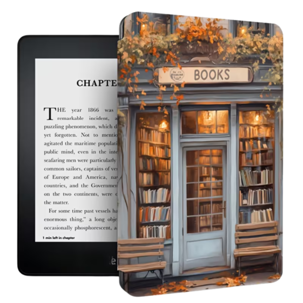 Kindle Paperwhite 12th Gen Flip Case – Bookstore