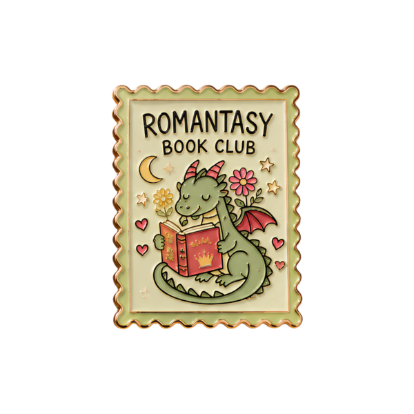 Romantasy Book Club Dragon Enamel Pin
