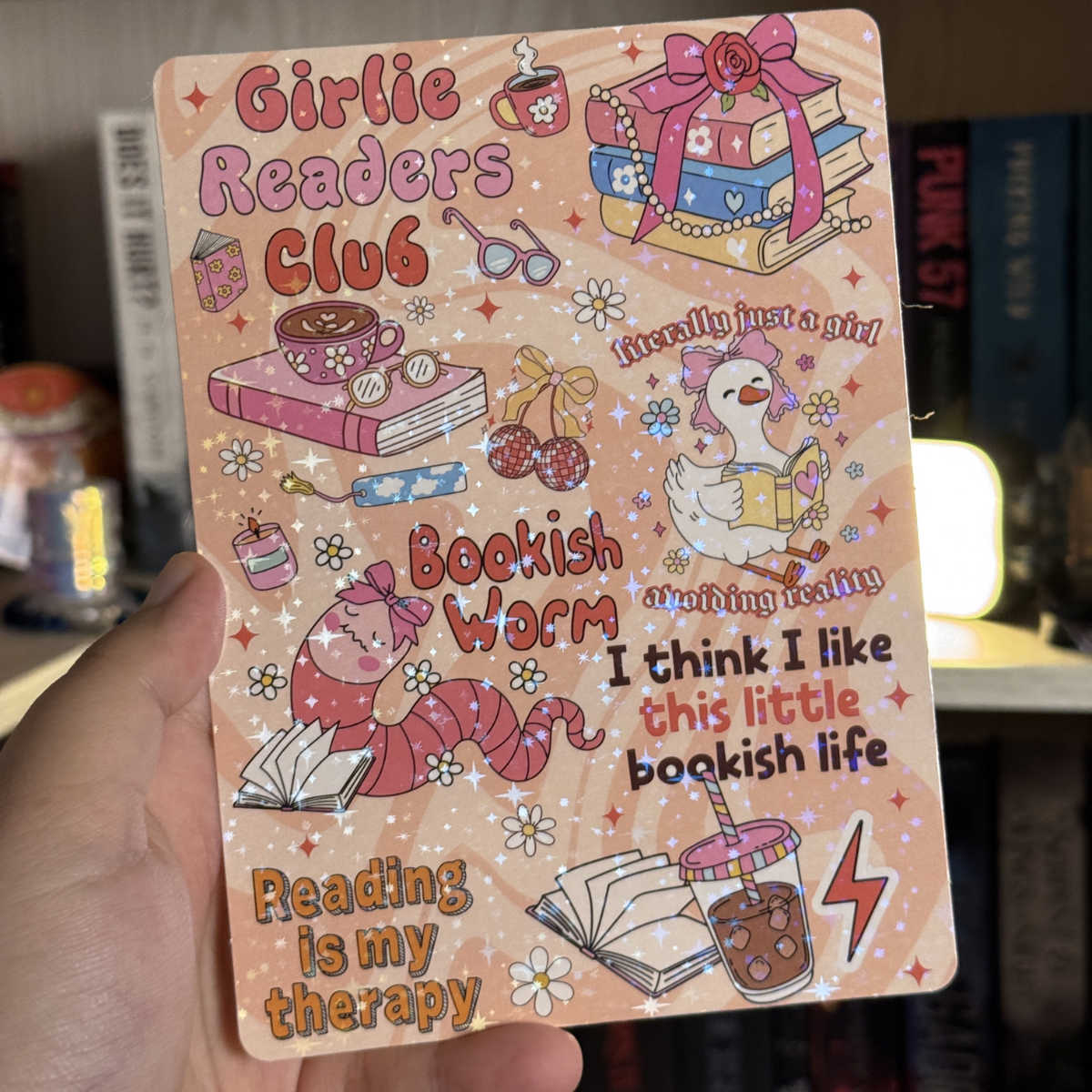 Girlie Readers Club Kindle Insert